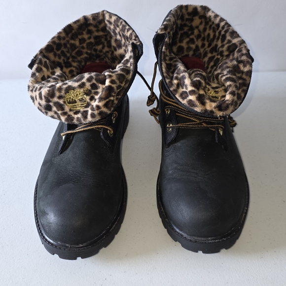 Timberland Waterproof Teddy Winter Boots Size 6 Faux Shearling Lug Sole Gorpcore - Picture 13 of 13